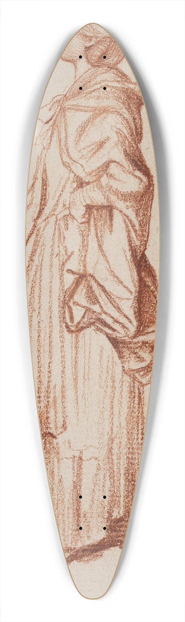 Daniel Nikolaus Chodowiecki - Stehende Dame im Profil nach links 39.3 inch art pintail longboard deck