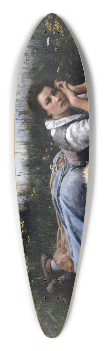 Daniel Ridgway Knight - Reverie 39.3 inch art pintail longboard deck