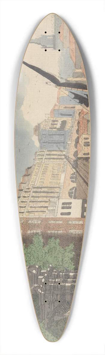 Daniel Turner - The Adelphi 39.3 inch art pintail longboard deck