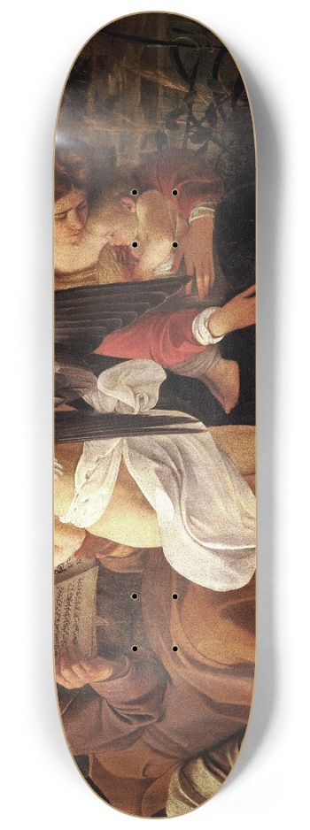 Caravaggio - Rest on the Flight into Egypt 8.25 inch art skate deck