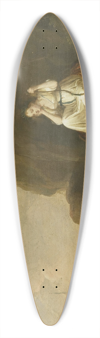 Danil Thivart - Theagenes and Chariclea 39.3 inch art pintail longboard deck