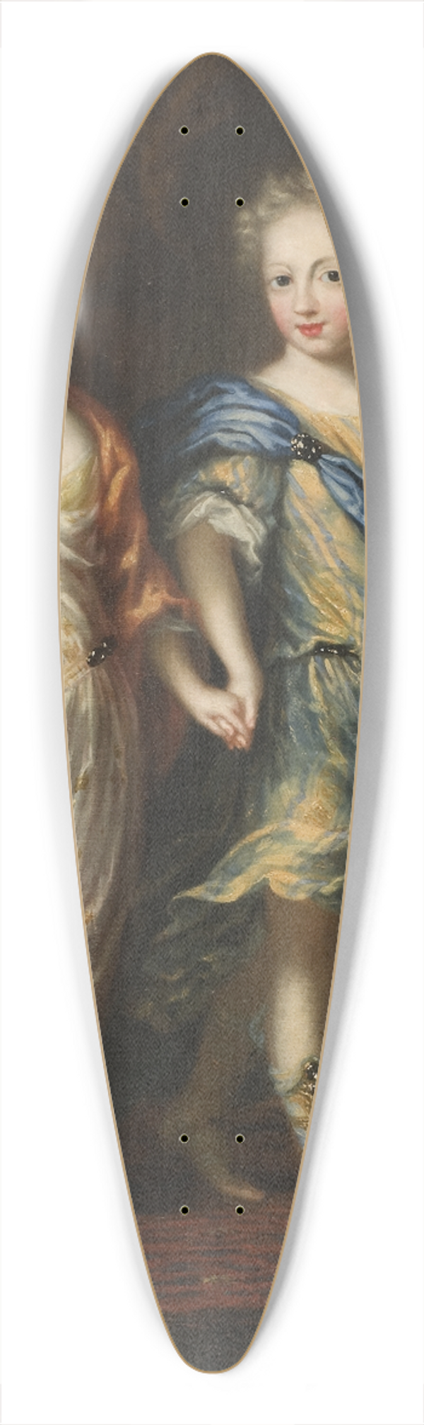 David Klcker Ehrenstrahl - Karl XII, 1682-1718, King of Sweden and Hedvig Sofia, 1681-1708, Princess of Sweden 39.3 inch art pintail longboard deck