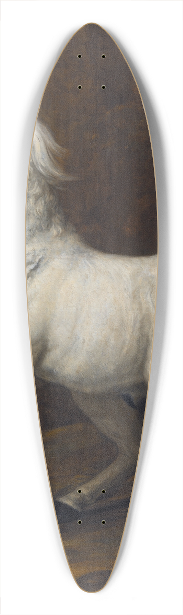 David Klcker Ehrenstrahl - Karl XIs livhst Kortom 39.3 inch art pintail longboard deck