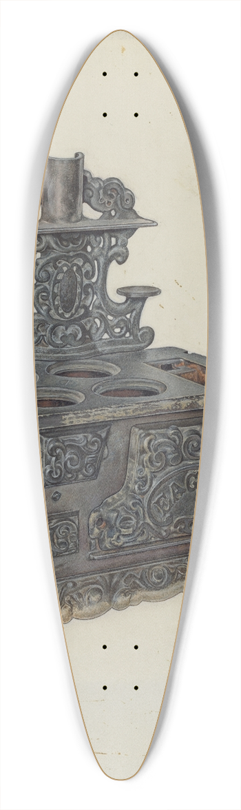 David Ramage - Kitchen Range 39.3 inch art pintail longboard deck