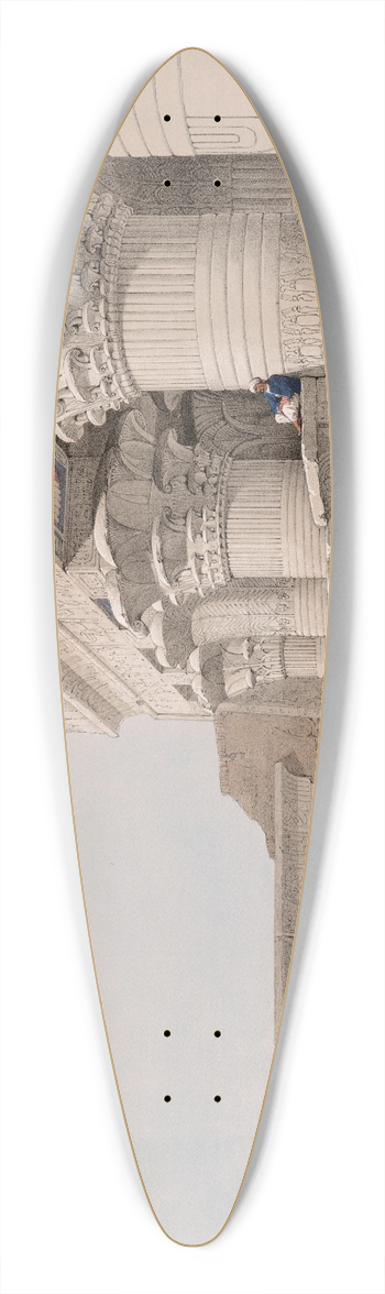 David Roberts - Edfou [Edfu, Idf]. Nov. 24th, 1838. 39.3 inch art pintail longboard deck