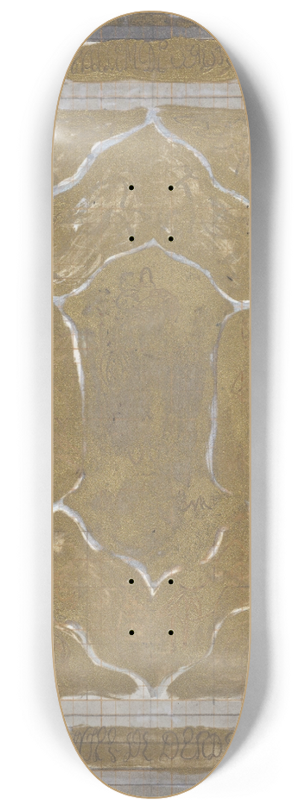 Carel Adolph Lion Cachet - Ontwerp voor boekband voor Oranje gedenkboek 8.25 inch art skate deck