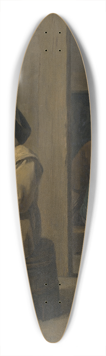 David Teniers The Younger - Bagpiper in anInn 39.3 inch art pintail longboard deck