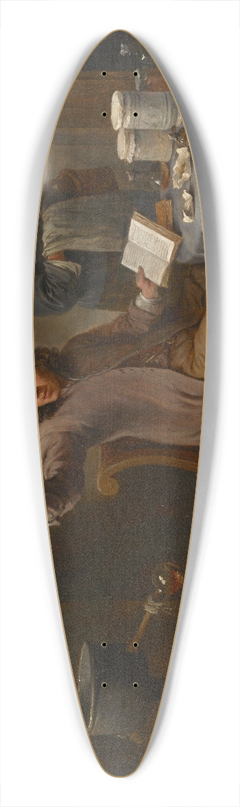 David Teniers The Younger - The Consultation 39.3 inch art pintail longboard deck