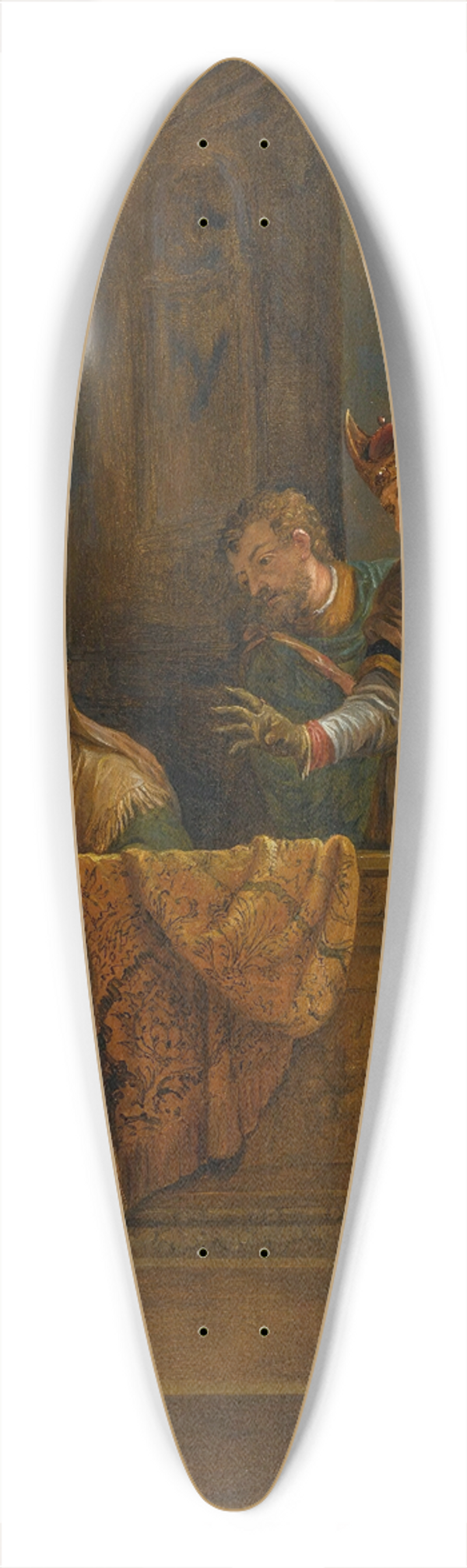 David Teniers The Younger - The Presentation In The Temple 39.3 inch art pintail longboard deck