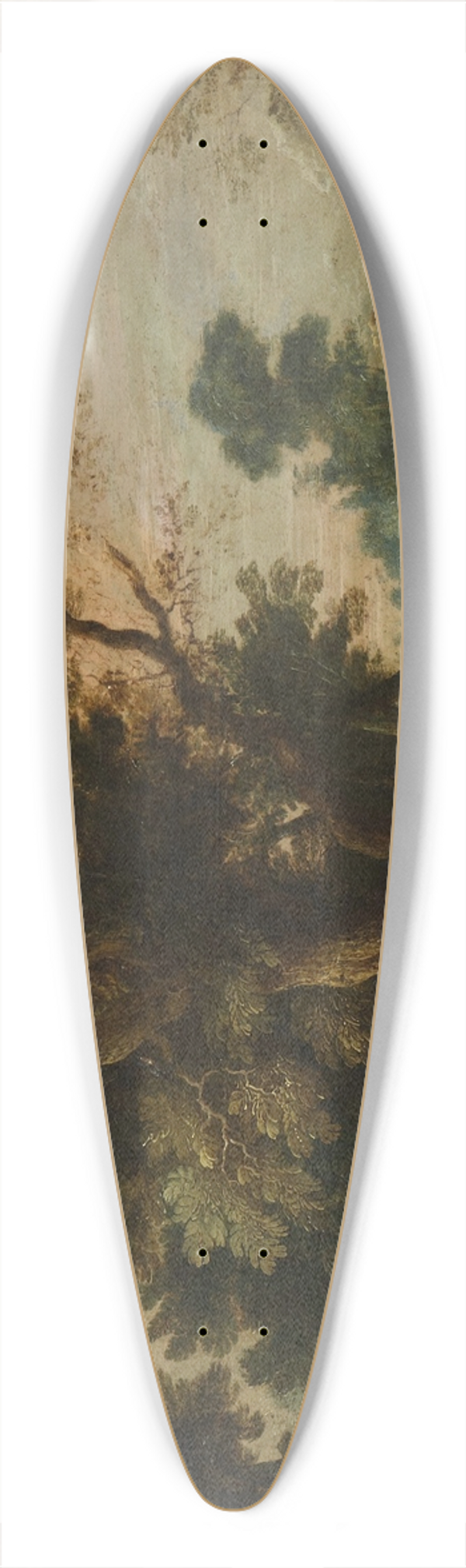 David Vinckboons - Christ Healing the Blind 39.3 inch art pintail longboard deck