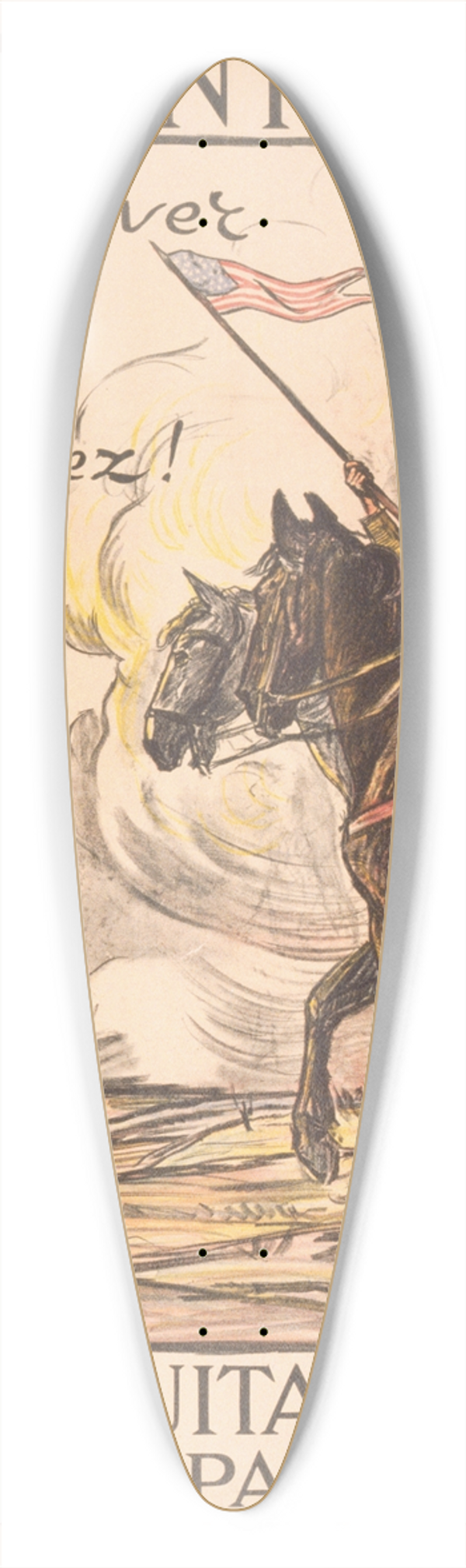D. Chavannaz - Emprunt National 1918. Pour achever la croisade du droit souscrivez! 39.3 inch art pintail longboard deck