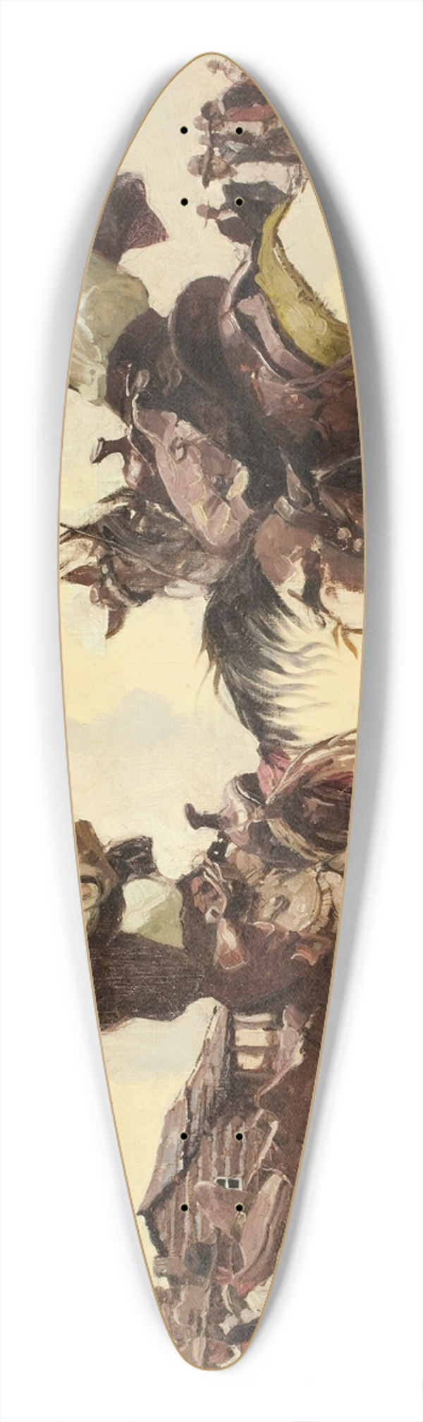 Dean Cornwell - The Stick-up 39.3 inch art pintail longboard deck