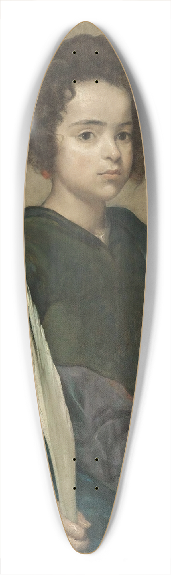 Diego Velzquez - Saint Rufina 39.3 inch art pintail longboard deck