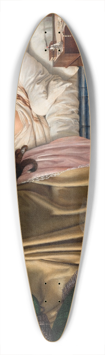 Ditlev Blunck - Nightmare 39.3 inch art pintail longboard deck