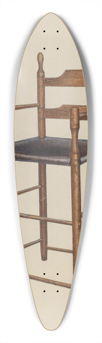 Donald Harding - Childs High Chair 39.3 inch art pintail longboard deck