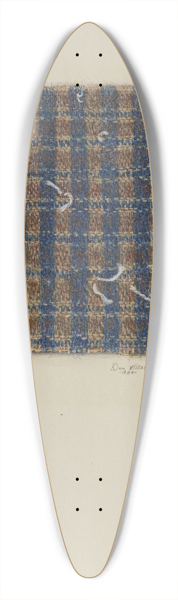 Donald Williams - Fragment of Comforter 39.3 inch art pintail longboard deck