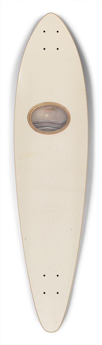 Dorothy Dwin - Pin 39.3 inch art pintail longboard deck
