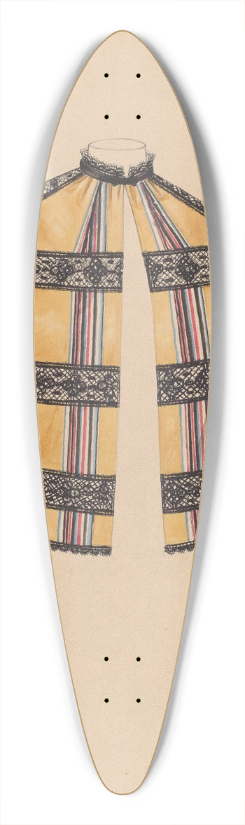 Dorothy Gernon - Jacket 39.3 inch art pintail longboard deck