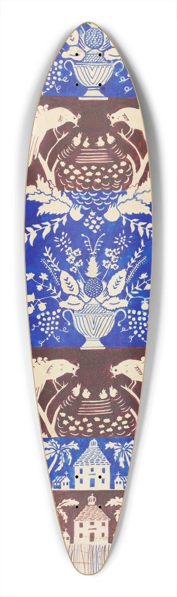 Dorothy Posten - Coverlet 39.3 inch art pintail longboard deck