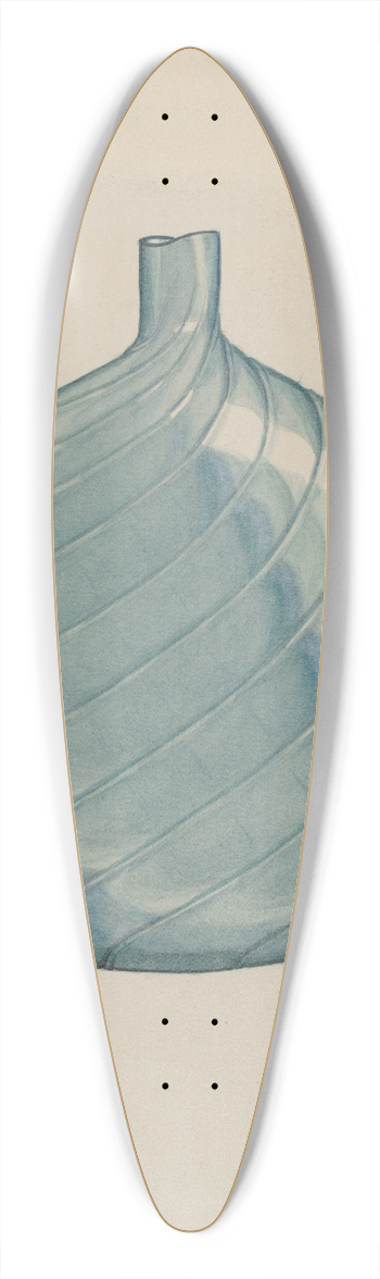 Dorothy Posten - Flask 39.3 inch art pintail longboard deck
