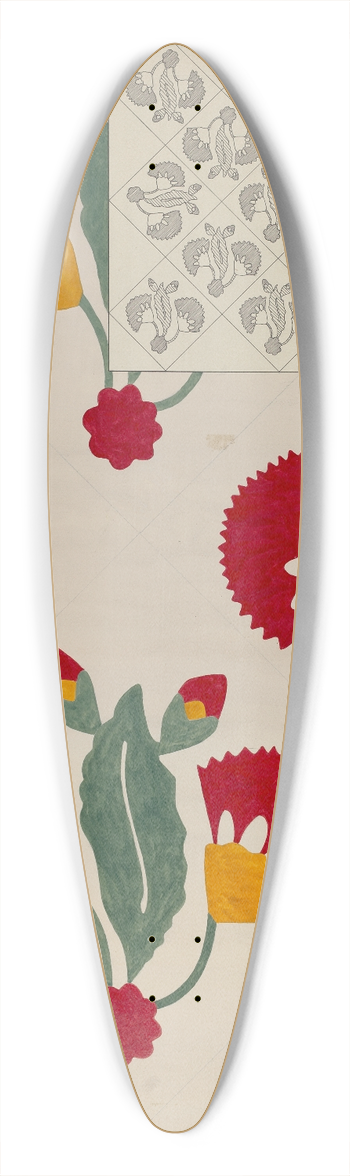 Dorothy Posten - Quilt 39.3 inch art pintail longboard deck