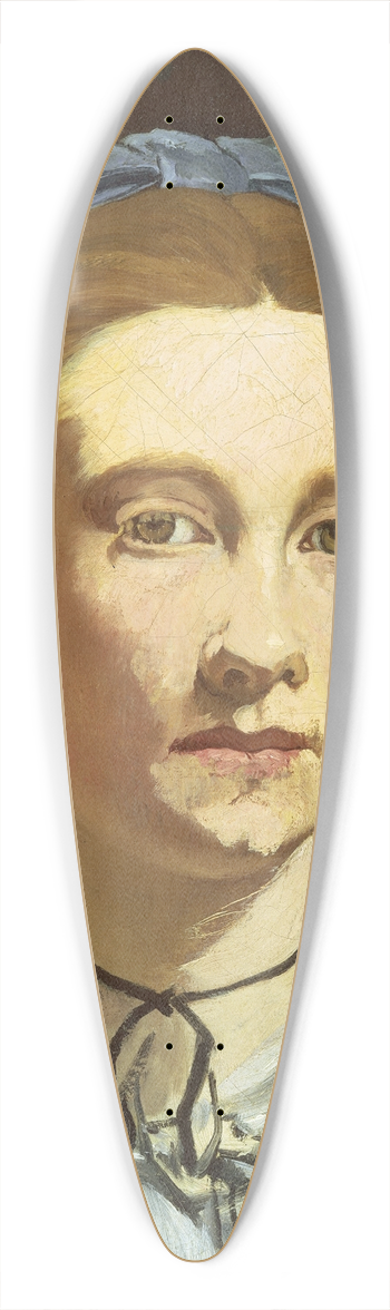 douard Manet - Victorine Meurent 39.3 inch art pintail longboard deck