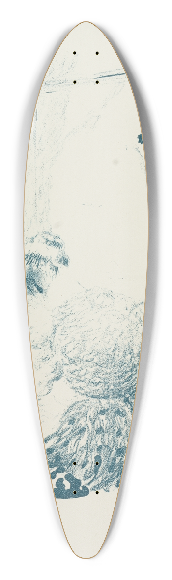 douard Vuillard - The Dressmaker 39.3 inch art pintail longboard deck