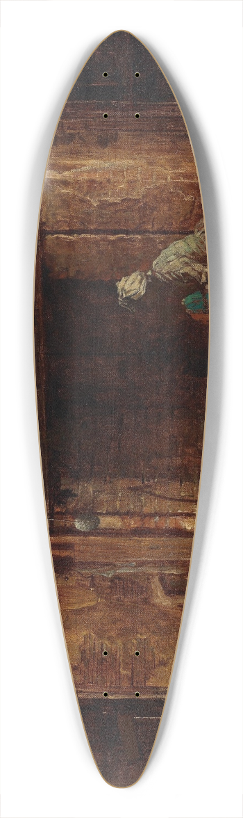 Eastman Johnson - Kitchen at Mount Vernon 39.3 inch art pintail longboard deck
