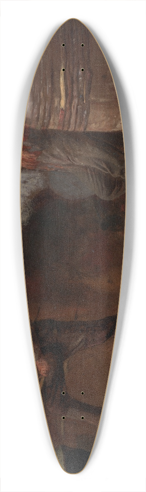 Eastman Johnson - The Sugar Camp 39.3 inch art pintail longboard deck