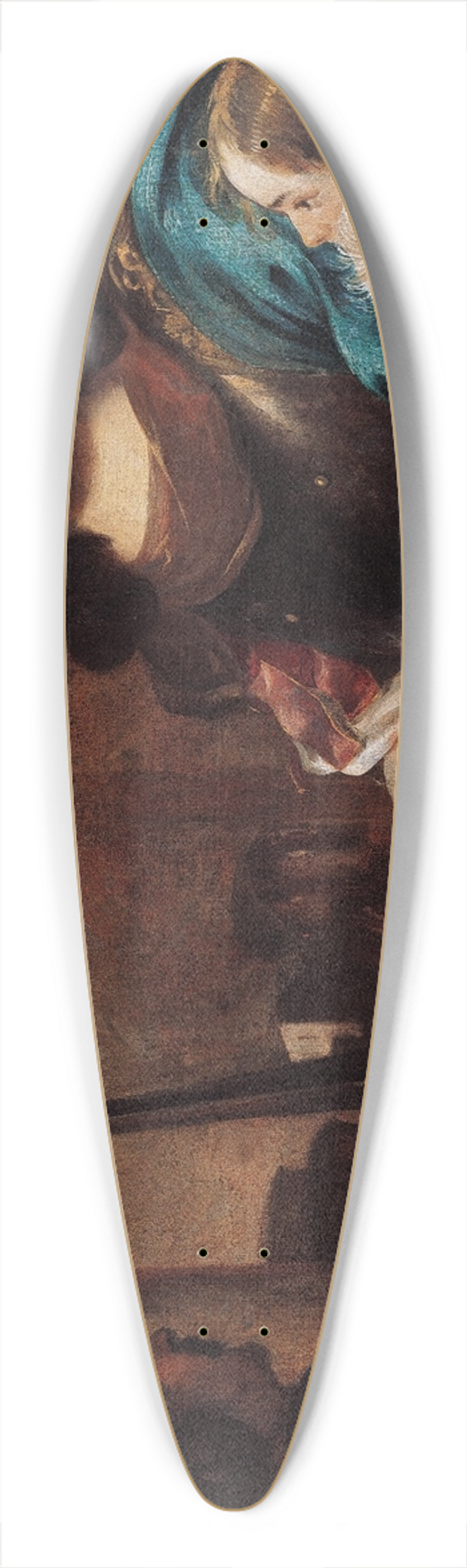 Eberhart Keilhau - The Heroism of Caius Mucius Scaevola 39.3 inch art pintail longboard deck
