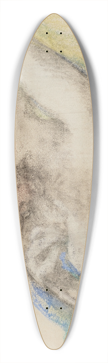 Edgar Degas - Buste de femme 39.3 inch art pintail longboard deck