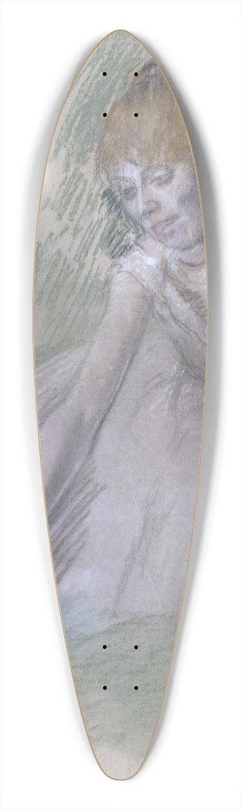 Edgar Degas - Dancer 39.3 inch art pintail longboard deck