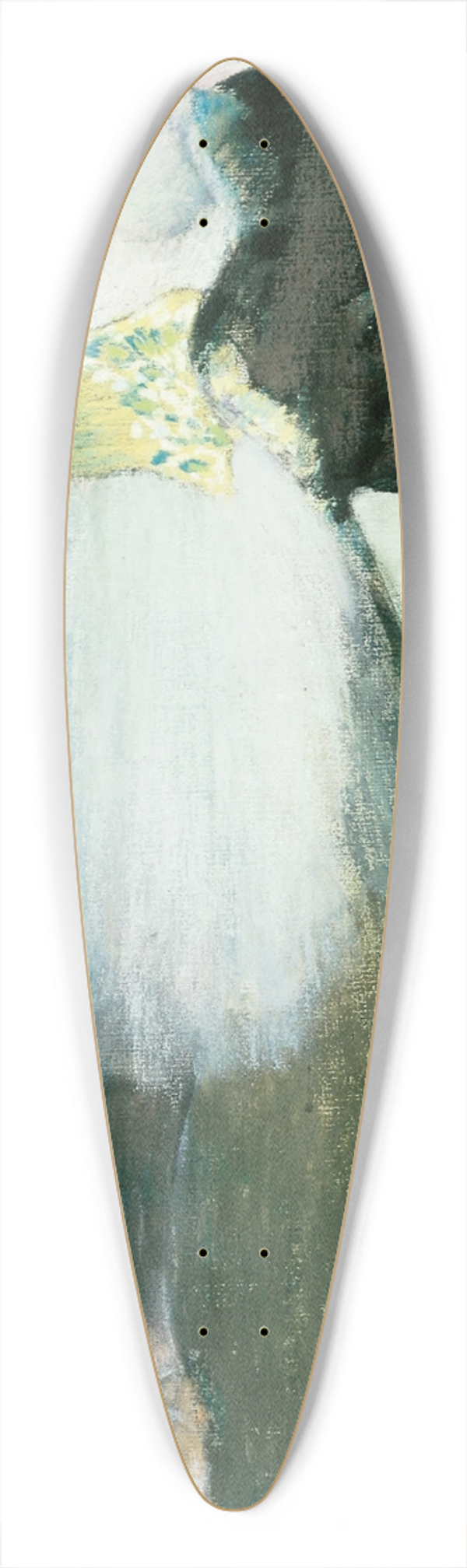 Edgar Degas - Dancer in Her Dressing Room 39.3 inch art pintail longboard deck