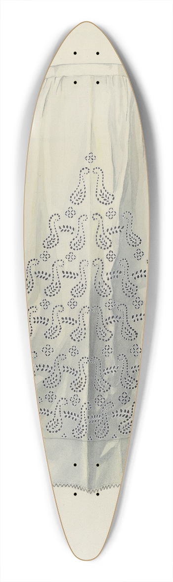 Edith Towner - Petticoat 39.3 inch art pintail longboard deck