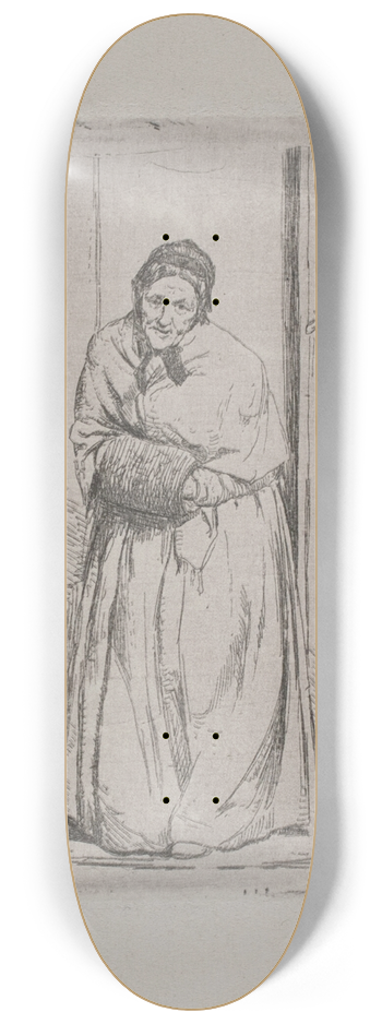 Carl Bloch - Supplikantinden 8.25 inch art skate deck