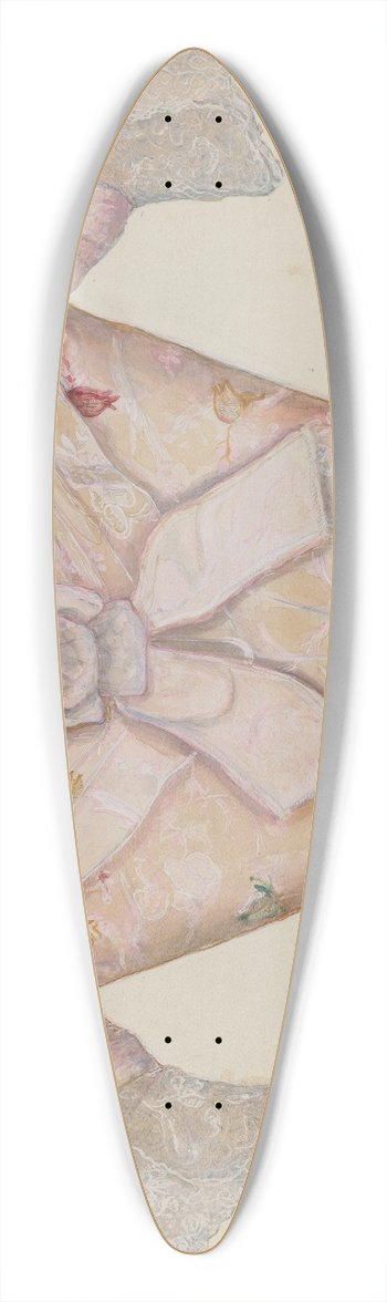 Edna C. Rex - Bodice 39.3 inch art pintail longboard deck