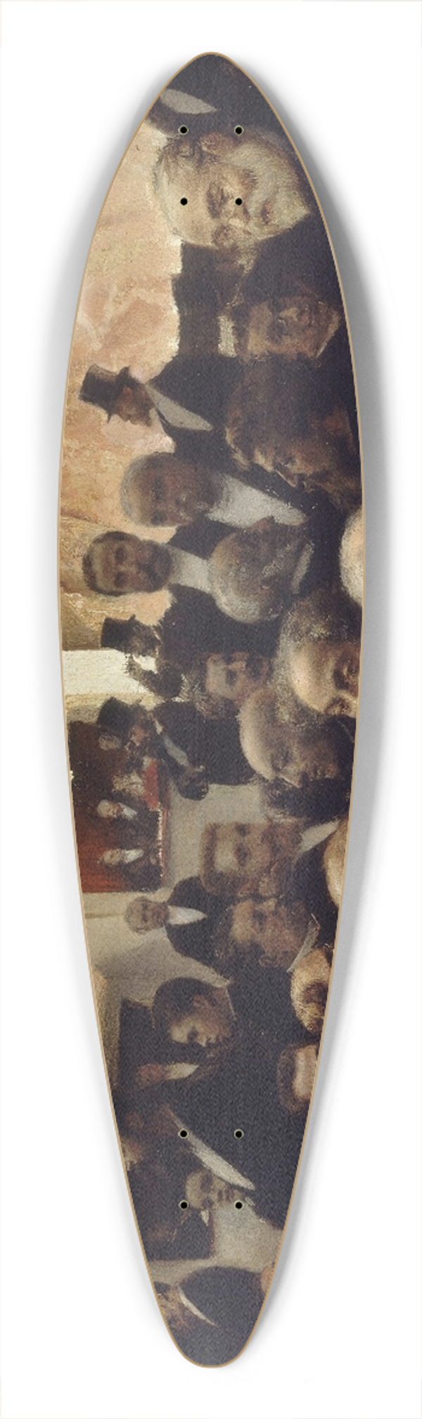 Edouard Dantan - Entracte dune premire  la Comdie-Franaise 39.3 inch art pintail longboard deck