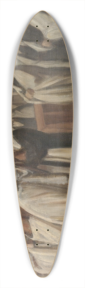 Edouard Moyse - Sabbath Service 39.3 inch art pintail longboard deck