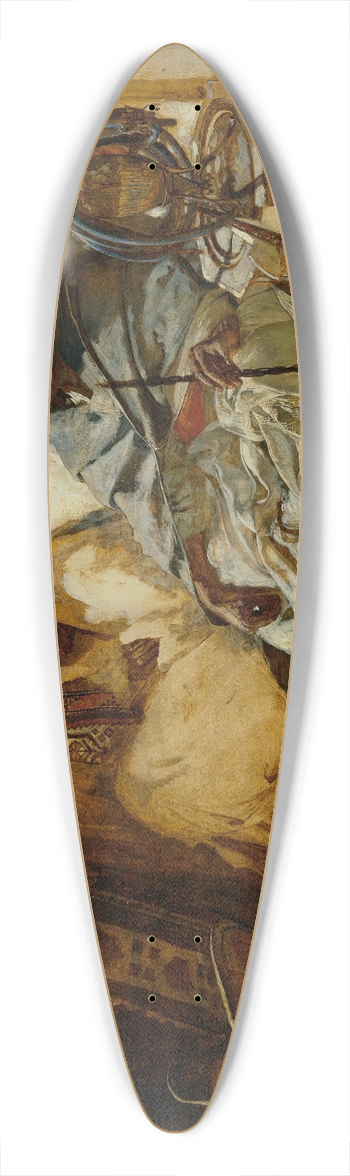 Eduard Charlemont - Orientalischer Teppichhndler 39.3 inch art pintail longboard deck