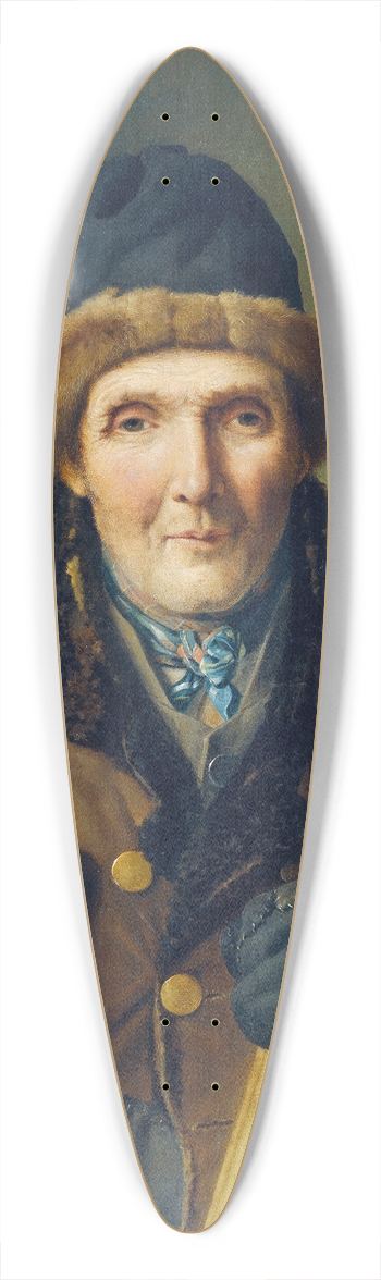 Eduard Ritter - Der Holzfller 39.3 inch art pintail longboard deck