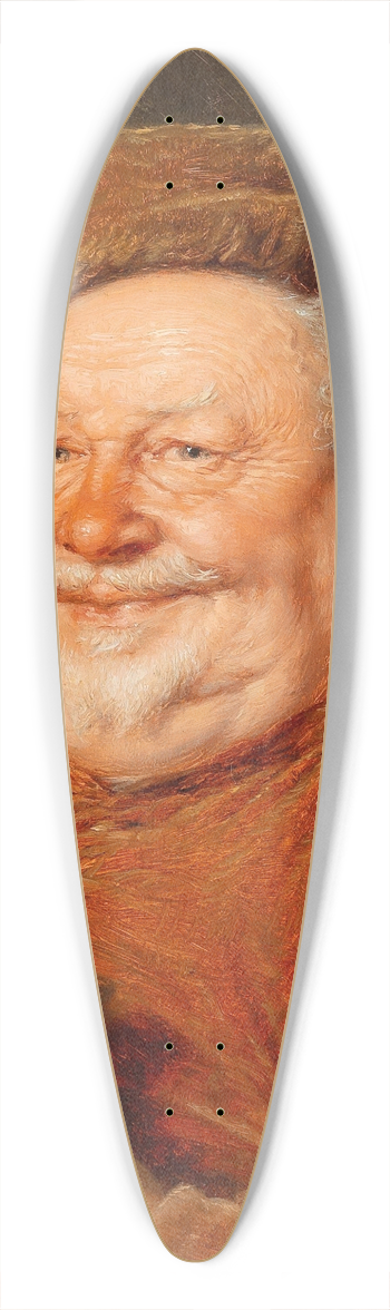 Eduard von Grtzner - Falstaff 39.3 inch art pintail longboard deck