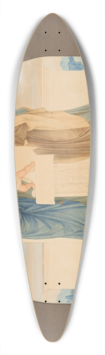 Eduard von Steinle - Darstellung Jesu im Tempel  Selig, die reinen Herzens sind 39.3 inch art pintail longboard deck