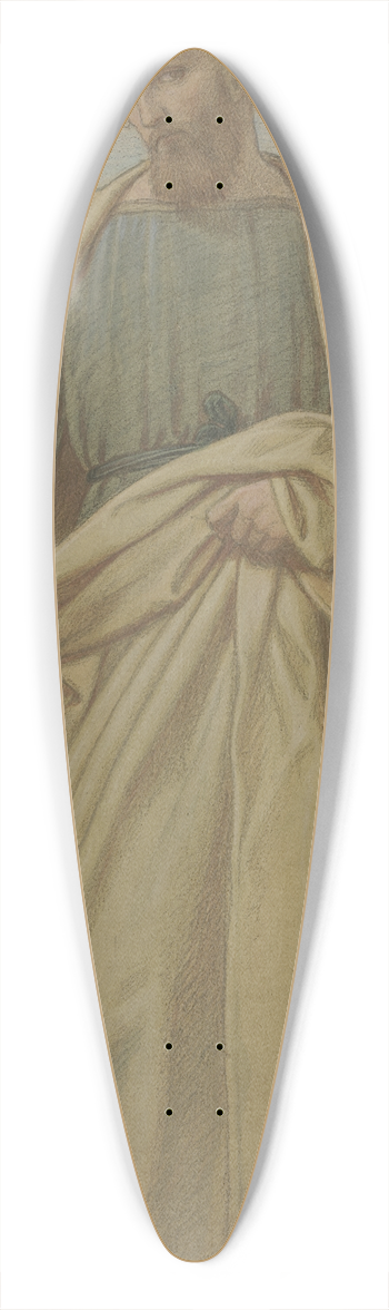 Eduard von Steinle - Der Heilige Joseph mit dem Lilienstab 39.3 inch art pintail longboard deck