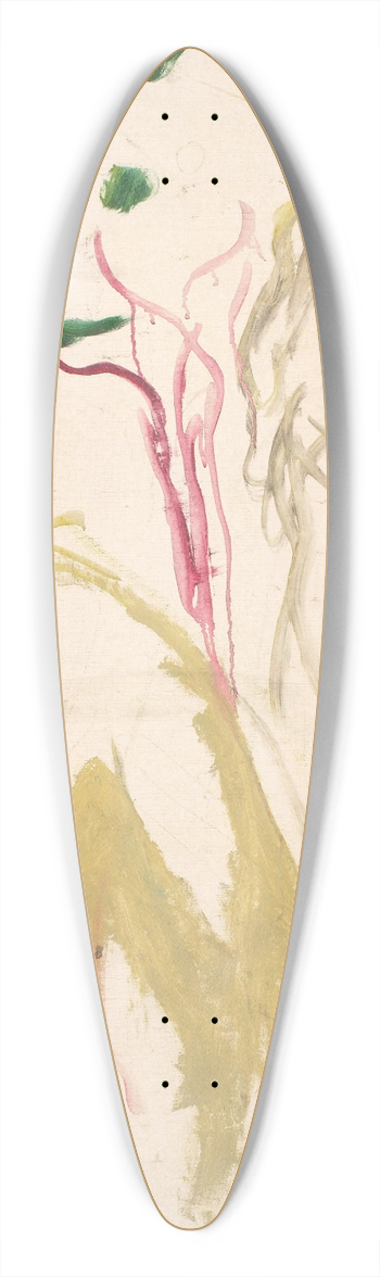 Edvard Munch - Jealousy Motif 39.3 inch art pintail longboard deck