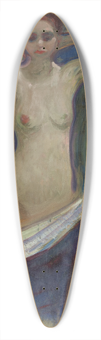 Edvard Munch - The Hands 39.3 inch art pintail longboard deck