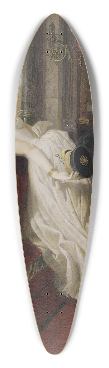 Edward Henry Corbould - Amor Vincit Omnia 39.3 inch art pintail longboard deck