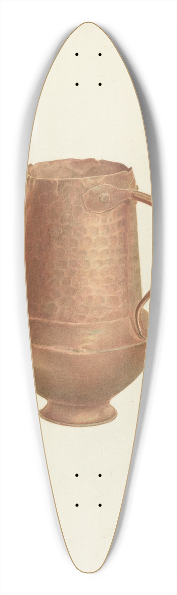 Edward Jewett - Copper Cruet 39.3 inch art pintail longboard deck