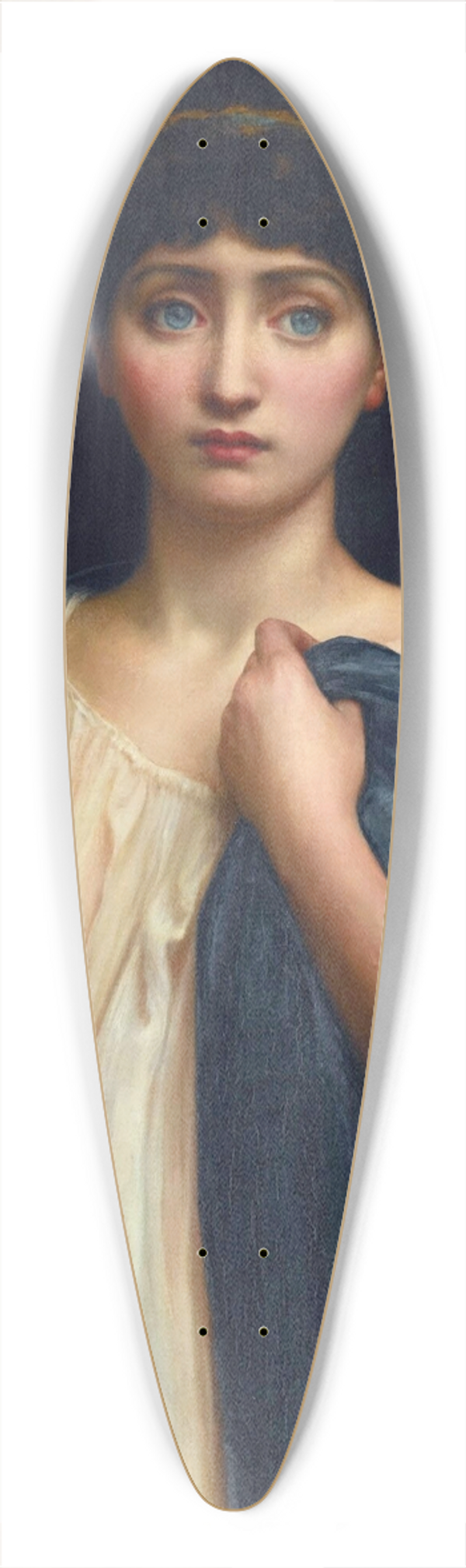 Edward John Poynter - Cressida 39.3 inch art pintail longboard deck