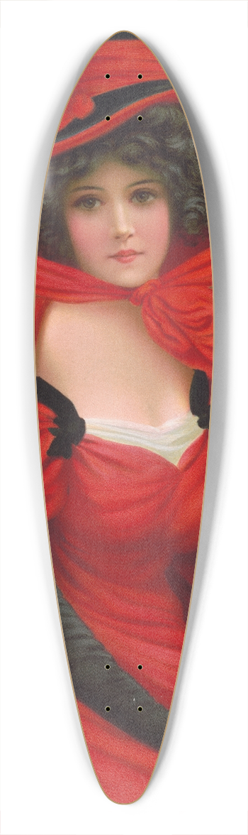 Edward Percy Moran - Sincerity 39.3 inch art pintail longboard deck