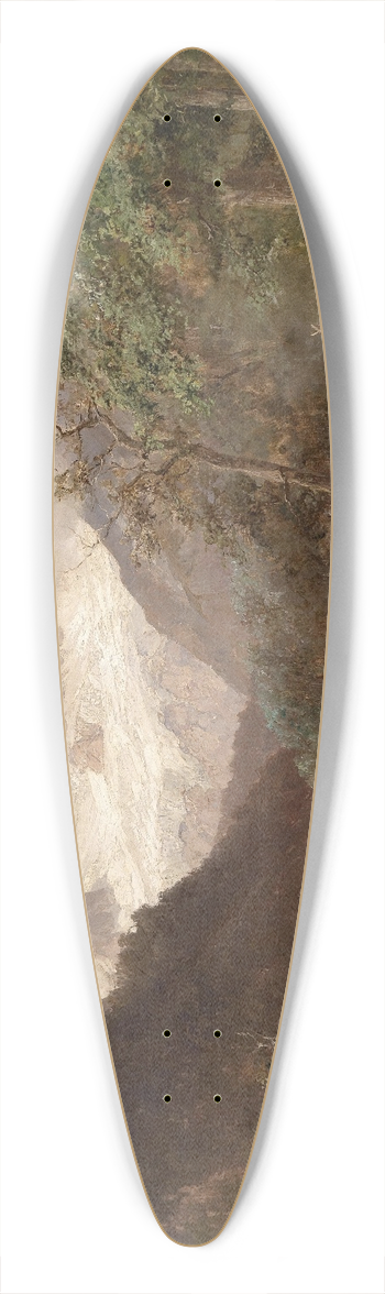 Edward Theodore Compton - Landschaft im Kaukasus 39.3 inch art pintail longboard deck